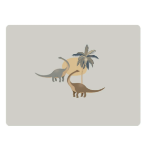 Set de table en silicone Konges Slojd (Dinosaure)