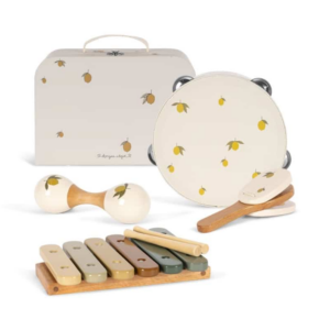 Set d'instruments de musique en bois Konges Slojd (Lemon)