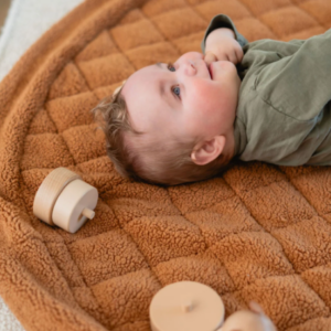 Tapis d'éveil + sac range jouets Play&Go Soft Organic (Teddy Brown)
