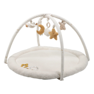 Tapis d'éveil avec arceaux 'Newborn Naturals' Little Dutch