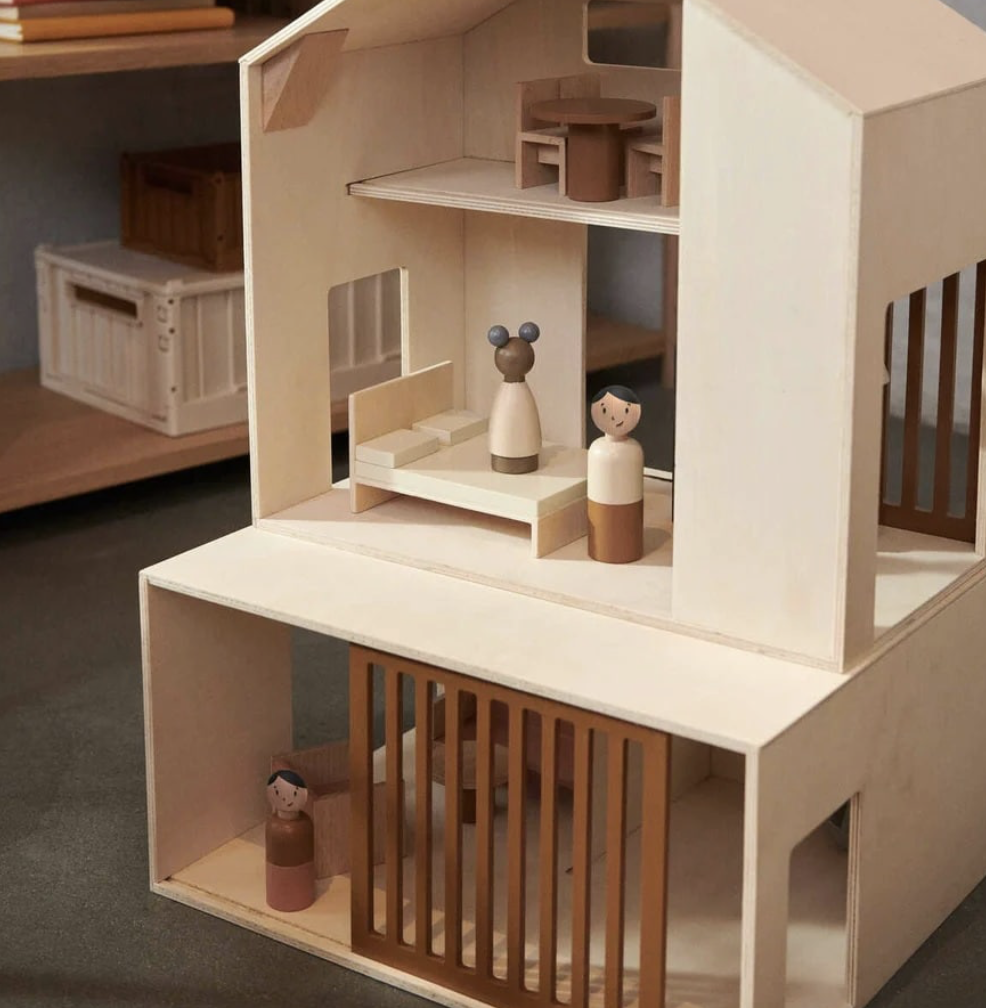 Jouet en bois Lotta Dolls Family Liewood (Hunter Green mix)