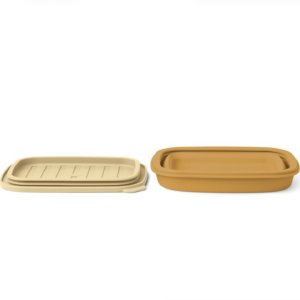 Lunchbox silicone pliable Franklin Liewood (Golden Caramel/safari mix)