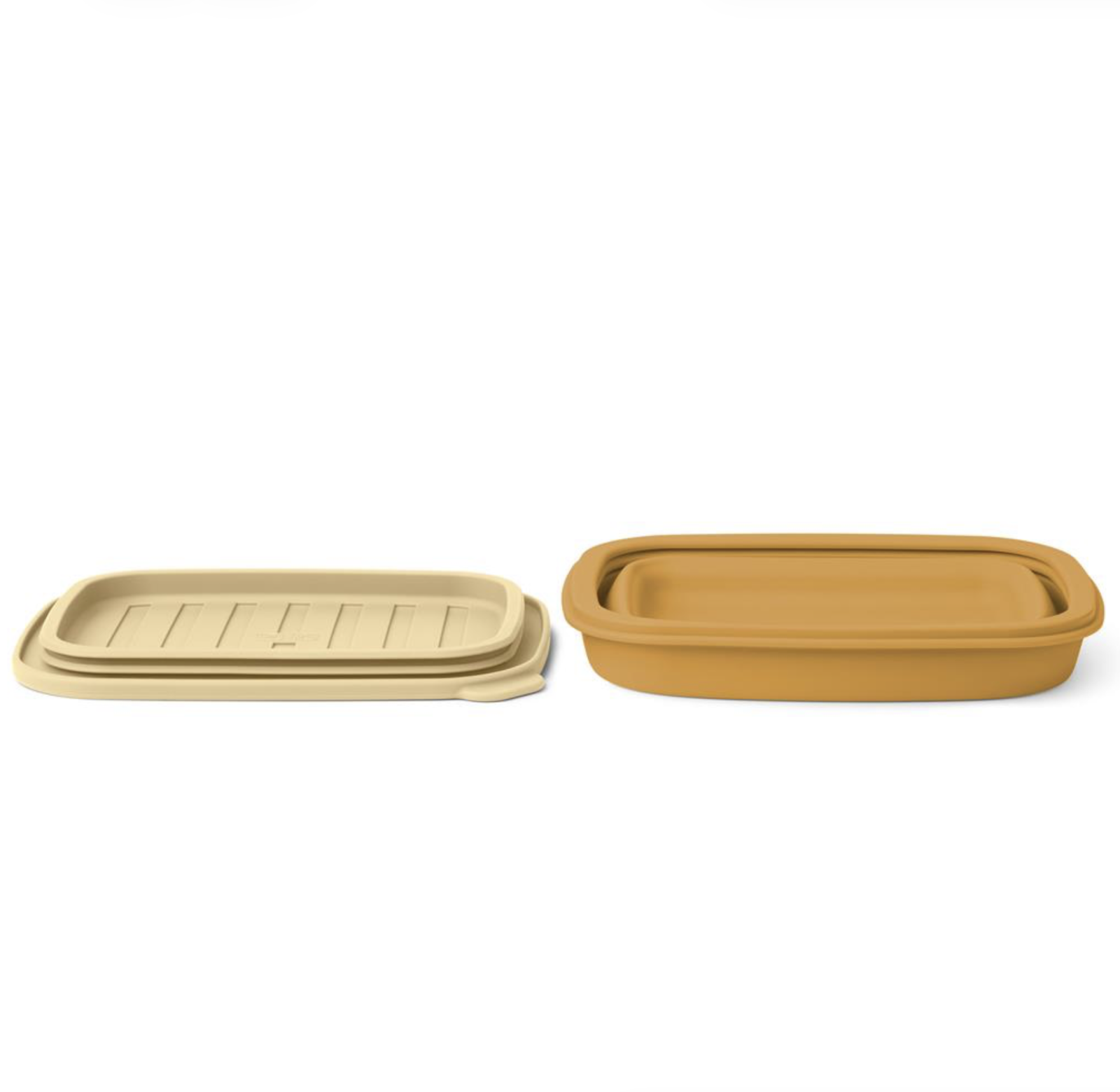 Lunchbox silicone pliable Franklin Liewood (Golden Caramel/safari mix)